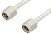 SMA Male to SMA Male Cable 36 Inch Length Using PE-SR402FL Coax, RoHS - PE3481LF-36 - Pasternack