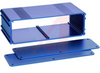 ALUM ENCLOSURE, 2 PLATES, 10 SCREWS, BLUE ANODIZED, 2.11 H X 6.68 W X 3.15 L - 70020280 - Allied Electronics, Inc.