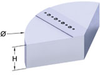 Pin Location Type - Microcentric Type Full Grips -- MC-8-2