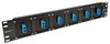 Universal Rack Panel with 6 Duplex SC Couplers -- REF00077 - Image