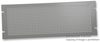 Enclosure Panel, 6.97 X 19, Steel, Grey; Panel Type Hammond - 14R8379 - Newark, An Avnet Company