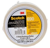 3M Scotch 690 White Color Coding Bag/Packaging Tape - 12 mm Width x 66 m Length - 2.3 mil Thick - 74886 - 051125-74886 - R. S. Hughes Company, Inc.