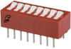 Switch, Dip, 8 Position, Spst, Recessed; No. Of Circuits Multicomp Pro - 74M3077 - Newark, An Avnet Company