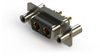 Combo D-Sub Conn, Rcpt, De-2W2, Th; Product Range Edac - 54AJ5756 - Newark, An Avnet Company