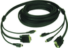 Computer Cable, Kvm, 6.1M, Black; Connector Type A L-Com - 96H7660 - Newark, An Avnet Company