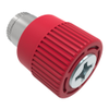 Captive Screw, 4-40 Thread, P.C. Board, Phillips Recess, Knurled Red Knob - 4C-PH-04-2B0-K013 - Southco