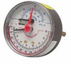 Lead Free* Combination Pressure and Temperature Gauge, Center Back-Entry -- LFDPTG-3 - Image