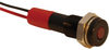Panel Indicator, 6Mm, Red, 12Vdc; Led Color Apem - 05W8299 - Newark, An Avnet Company