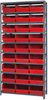 Open Shelving, 10Shelves, 27Bins, Red; Shelving Unit Type Quantum Storage - 44AC8994 - Newark, An Avnet Company