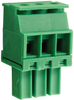Terminal Block, Pluggable, 3Pos; Pitch Spacing Camdenboss - 78Y6354 - Newark, An Avnet Company