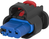 Automotive Housing, Rcpt, 3Pos, Blue Rohs Compliant Te Connectivity - 74AJ7387 - Newark, An Avnet Company