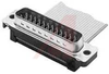 CONNECTOR, PLUG, HDF-20 (RIBBON CABLE),25 POS, SIZE 3, FRONT METAL SHELL - 70085598 - Allied Electronics, Inc.