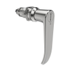 Quarter-Turn Cam Latch, Slotted Tool Access, L-Handle, Without Cam, Sealed, Zinc Alloy, Chrome Plated, Bright - E5-9A-1002-UU3 - Southco