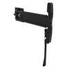 Monitor Mount, Tilt & Swivel, Single Arm with Lock, Aluminum Alloy, Powder Coat, Black - AV-D30-35AC101-50 - Southco