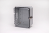 Polycarbonate  Electrical Enclosure 10X8X4 -- H10084HCFLL - Image