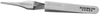 Tweezer - Straight - Reverse Action - Miniature - flat tips (Material: cobalt) - EXCELTA MN-2A-CO - R. S. Hughes Company, Inc.