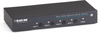 4x1 VGA Switch with Serial and Audio - AVSW-VGA4X1A - Black Box