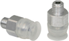 Flat suction cup (round) for smooth or slightly rough surfaces PFYN 8 SI-55 M5-AG - 10.01.01.00153 - Schmalz Inc.