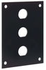 Universal Steel Sub-Panel with Three 0.5