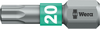 Torx Bit, Size T20, 25Mm; Bit Type Wera - 49AC1302 - Newark, An Avnet Company