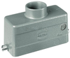 Hood, 10B, Top Entry, Aluminium; Heavy Duty Connector Type Harting - 67X8344 - Newark, An Avnet Company