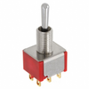 Toggle Switches -- 100DP6T1B1M1RE-ND - Image