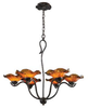 10184/6AMB Mid. Chandeliers-Glass Up - 607156 - Capital Lighting, Inc.
