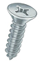 Phillips Flat Undercut Tapping Screw -- 7N62TYA4/PFU - Image