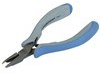 Menda Tapered & Relieved Angled Flush Carbon Steel Flush Cutting Plier 35957 - ESD Safe Foam Cushion Grip -- MENDA 35957