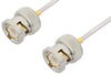 BNC Male to BNC Male Cable 60 Inch Length Using PE-SR405AL Coax - PE34162LF-60 - Pasternack