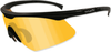 Wiley-X PT-1 Sunglasses with Light Rust Lens and Black Frame - PT-1L - Safety Glasses USA