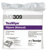 ITW Texwipe White Cotton Cleaning Wipe - Bag - 300 wipes per bag - 9 in Overall Length - TX309 -- TX309 - Image