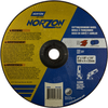 Norton NorZon Plus SGZ Type 27 Grinding and Cutting Wheel - 66253048896 - Norton Abrasives