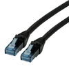 Patch Cord, Rj45 Plug, Cat6A, 2M, Black; Lan Category Roline - 44AC0078 - Newark, An Avnet Company
