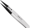 Excelta Four Star Utility Tweezer 169B-RT - Carbon Fiber Straight Soft Tip -.04 in Tip Width - 5 in Length - EXCELTA 169B-RT - R. S. Hughes Company, Inc.