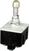TL Series Toggle Switch, 4 pole, 3 position, Screw terminal, Locking Lever -- 4TL1-70N