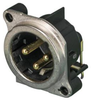 Xlr Connector, Plug, 3Pos, Panel/pcb; No. Of Contacts Neutrik - 10X8734 - Newark, An Avnet Company