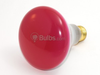 75 Watt, 130 Volt BR30 Red Reflector Bulb - A04672 - bulbs.com