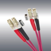 PatchPro Fiber Optic Patch Cord LC Duplex - LC Duplex, OM3, with RFID chip, LSZH, Aqua Jacket -- PPRO PC OM3 LC_DX LC_DX LSZH - Image