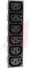 Ganged Outlet; Snap-in; 10 A; 250 VAC; 10 Megohms (Min.) @ 500 VDC; Black - 70080793 - Allied Electronics, Inc.