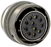 Circular Connector Plug Size 18, 11Pos, Cable; Product Range Amphenol Industrial - 88J0987 - Newark, An Avnet Company