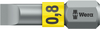 Slotted Bit, 0.8Mm X 5.5Mm X 25Mm; Bit Type Wera - 49AC1215 - Newark, An Avnet Company