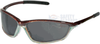Crews Shock Safety Glasses with Chameleon/Clear Chrome Frame - SH132AF - Safety Glasses USA