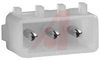 Connector, Shell; Commercial MATE-N-LOK; Pin; 3; 13; 250 VAC; Nylon; Natural - 70083139 - Allied Electronics, Inc.