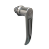 Quarter-Turn Cam Latch, Key Locking  L-handle, Without Cam, Sealed, Zinc Alloy, Chrome Plated, Bright - E5-9-722-UU1-10 - Southco