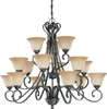 Large Chandeliers-Glass Shade - 86268 - Light Center (The)