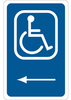 Handicapped Sign - 91352 - Brady Corporation