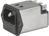 Power Entry Module, Standard, 1A, 250Vac; Connector Type Schurter - 24B278 - Newark, An Avnet Company