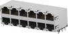 Rj45 Conn, Jack, 8P8C, 12Port, Cat5; Modular Connector Type Amp - Te Connectivity - 70AH7701 - Newark, An Avnet Company