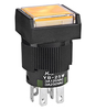 Short Body Pushbutton - YB26WSKW01-FB - NKK Switches